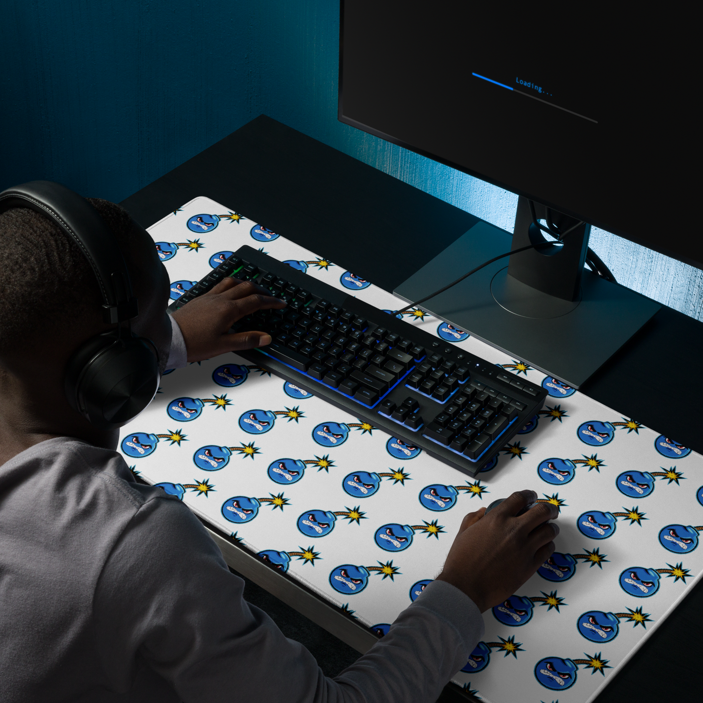 MURK GAMING MOUSE PAD - WHITE