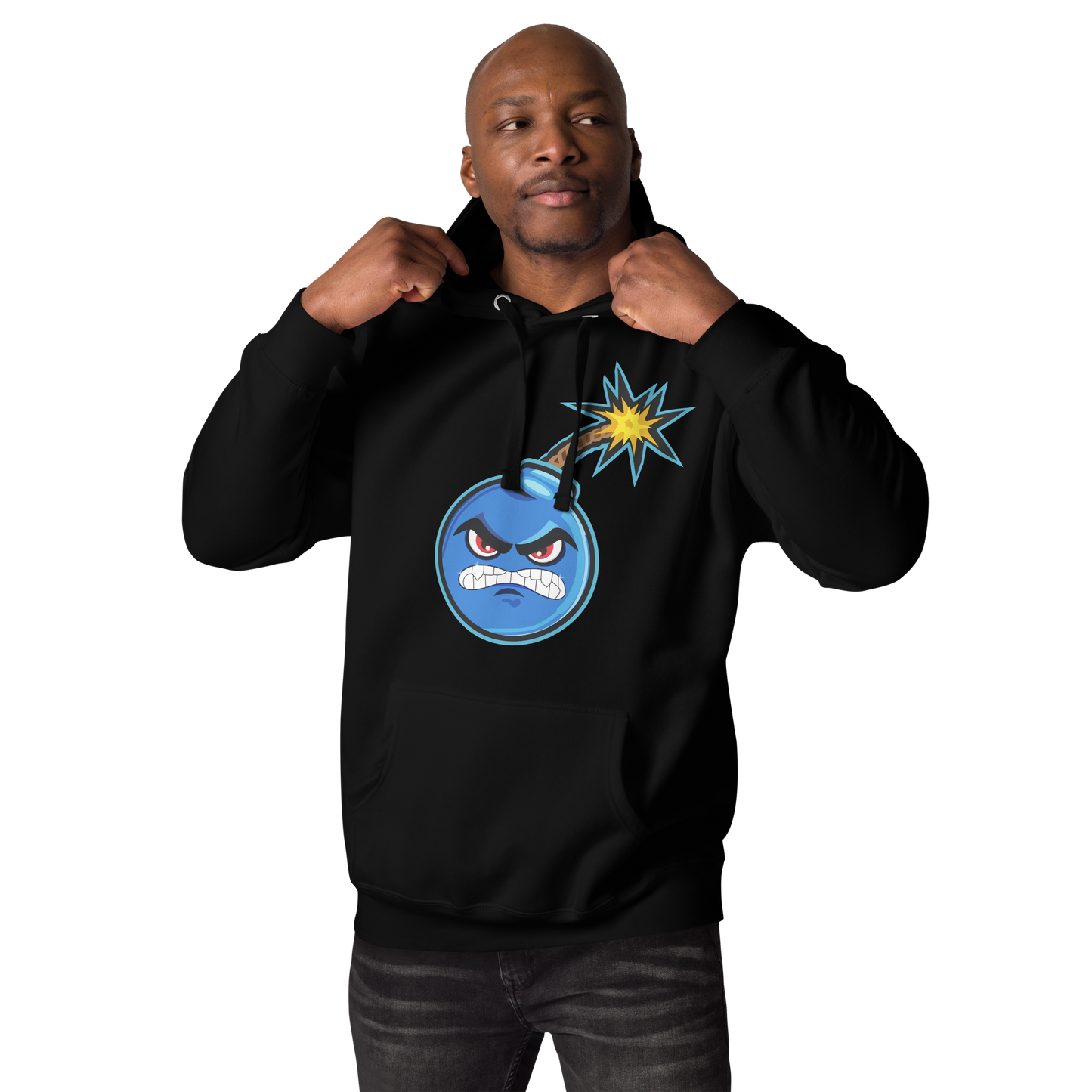 MURK DTG LOGO HOODIE - BLACK